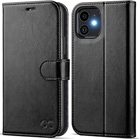 OCASE iPhone 12/12 Pro Wallet Case Cover