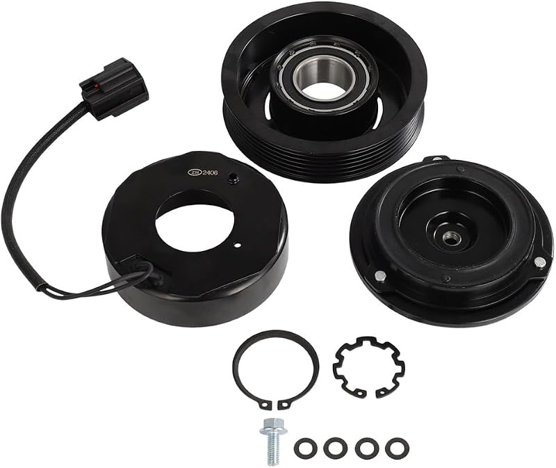Embreagem do compressor de ar-condicionado ECCPP para Chevrolet Traverse, GMC Acadia e outros V6 3.6L – Kit