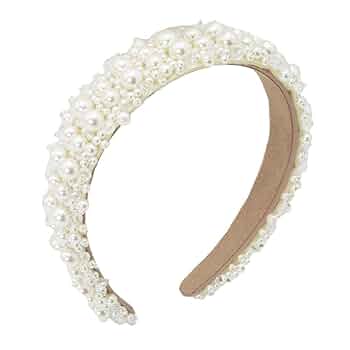 【tanakadaisuke】 White pearl hair band White pearl hair band Black【stock】 – tanakadaisuke