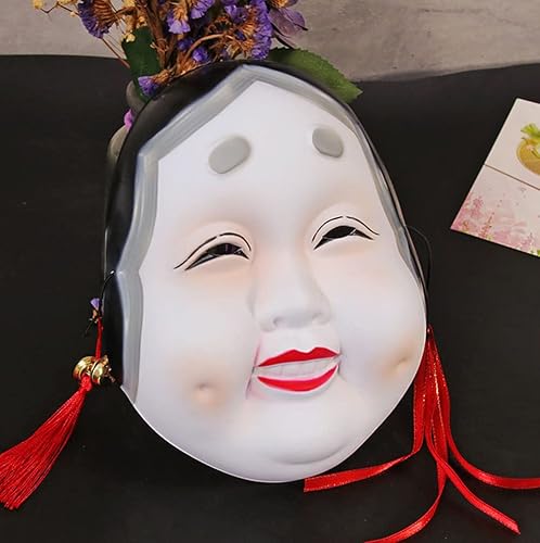 Miniatura 5 de Gmasking Prajna Hannya - Máscara japonesa Noh Cosplay para fiesta de disfraces de Halloween 2022