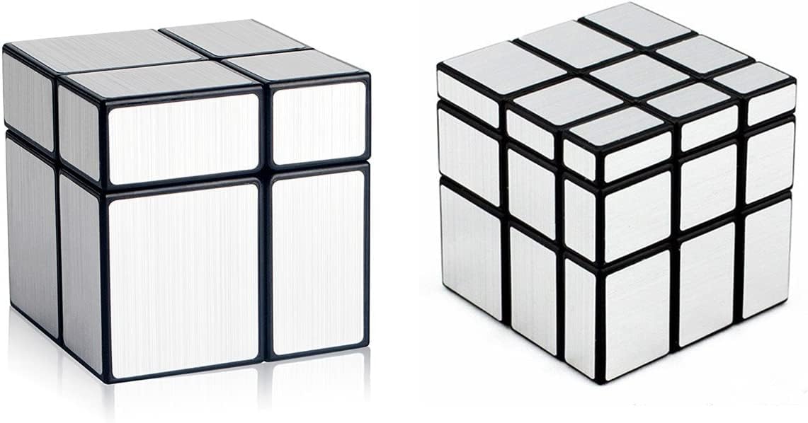 See full amazon price history chart for D ETERNAL Mirror Cube 2x2 3x3 Speed Cube Set, 2x2x2 3x3x3 Mirror Blocks Different Shapes Puzzle Cube Silver 2 Pack D ETERNAL Mirror Cube 2x2 3x3 Speed Cube Set, 2x2x2 3x3x3 Mirror Blocks Different Shapes Puzzle Cube Silver 2 Pack (B0CBKC27TJ) Amazon Price History, Amazon Price Tracker