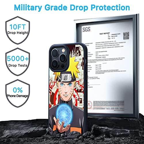 Tnoltk 3D Iph 14 Pro Max Case Anime Motion Anime Phone Case Shockproof Soft Tpu Anti-Scratch Non-Slip Japanese Manga Case For Iph 14 Pro Max 6.7 Inch #TOP3