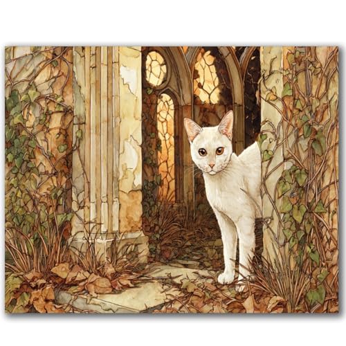 VETEB Paint by Numbers Kit for Adults Beginner Ethereal Watercolor