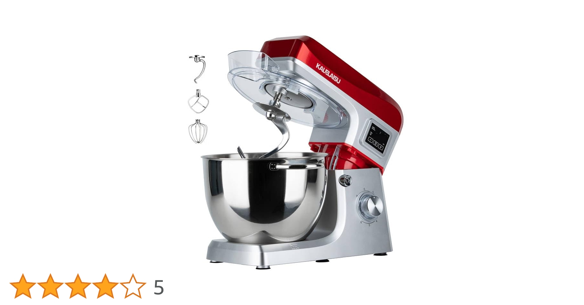 美品　KALELAISUスタンドミキサー 8L　キッチンエイド EB-2001 Amazon | KALELAISU スタンドミキサー 8L大容量ボウル 7段階変速 99分