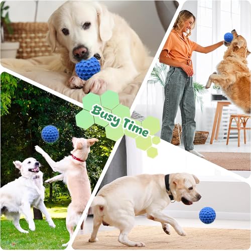 Pelota mordible y sonora para perros grandes y medianos miniatura 6