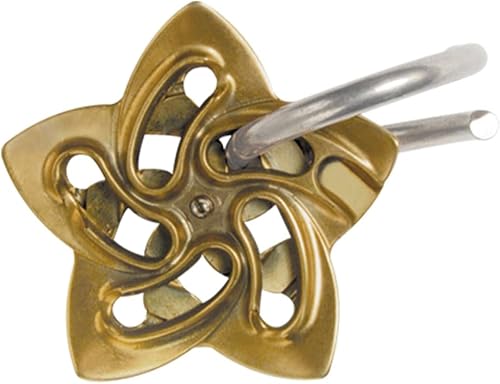 BePuzzled Helix Hanayama Metal Brainteaser Puzzle Mensa Nivel 5, para edades de 12 años en adelante