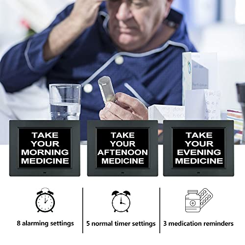 Ssini Day Date Time Clock For Seniors,Dementia Clock,Alzheimers Clock,Clock With Day And Date For Elderly,Digital Clock Large Display Black #TOP3