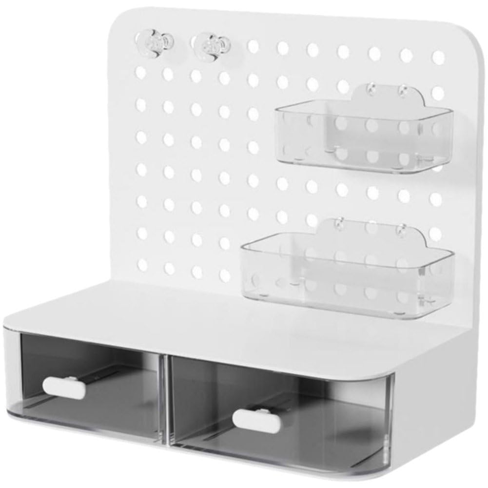 Porte-stylo suspendu pour boîte de rangement en panneau perforé