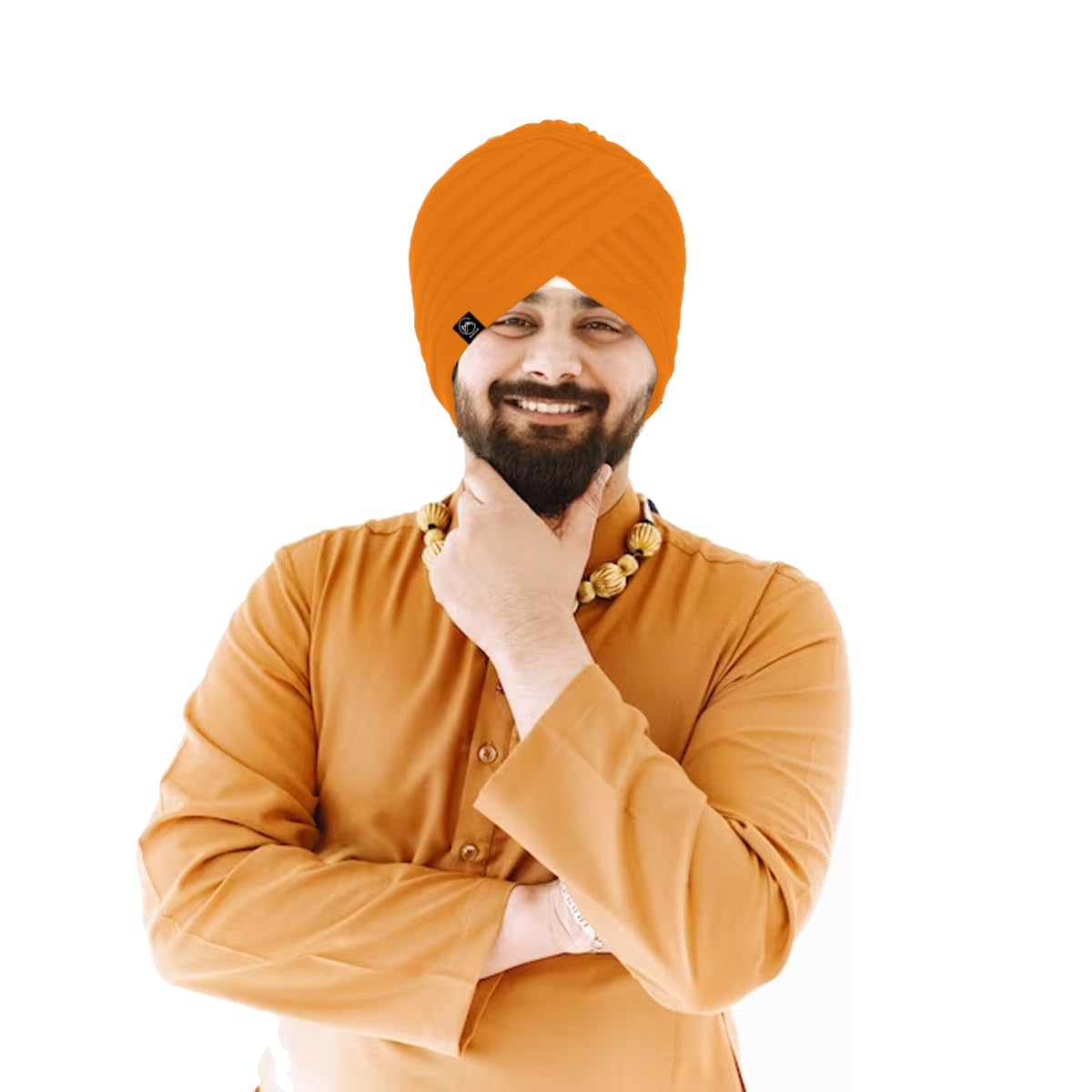 bismaadh Readymade Instant Traditional Headwear Sikh Turban for Men & Women - Headcover, Sardar Pagdi-picture-48
