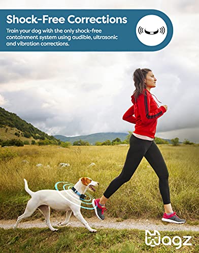 Wagz® Freedom Smart Dog Collar™, Shock-Free Wireless Pet Containment and Wellness System with Wagz Phone App, Virtual… - Image 3