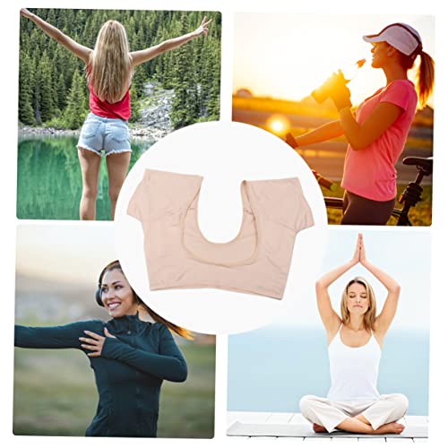 Schweißpads Achselpads Achsel Weste Damen Atmungsaktive Saugfähige Schweiß Pads gegen Schweißflecken und Geruch für ädchen Frauen Unterarm Achselhöhlen Pads