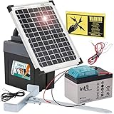 weidezaungerät 9v gebraucht LIEFERUMFANG: 1x VOSS.farming KAPPA 7 Weidezaungerät, 1x 12V Blei-Vlies-Akku, 1x Solarmodul 12W, 1x Zaunanschlusskabel, 1x Erdanschlusskabel, 1x Erdpfahl, 1x Warnschild, 1x Bedienungsanleitung