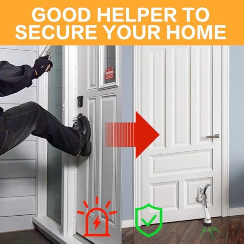 image for Gotega Door Stopper, 2 Packs Kickdown Door Stop with One Touch Adjusta