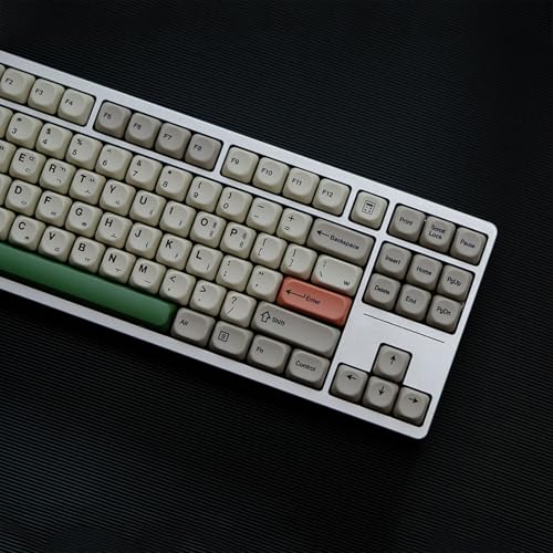 Teclas retroiluminadas para teclado mecánico de juego: set retro 9009 de 139 teclas inglés coreano 5