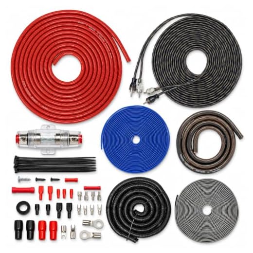 SoundBox ECK4v2, 4 Gauge Amp Kit - Complete Amplifier Install Wiring - 2500W