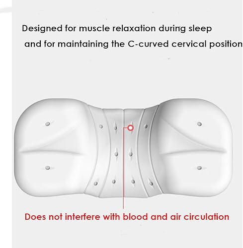 Miniatura 2 de Dr.Baremi - Almohada cervical para dormir, en forma de C, alivio de la posición de la columna cervical de espuma viscoelástica, soporte de cuello