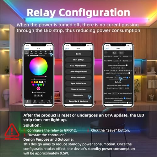Controlador WLED ESP32 con micrófono para sincronizar luces y música 5