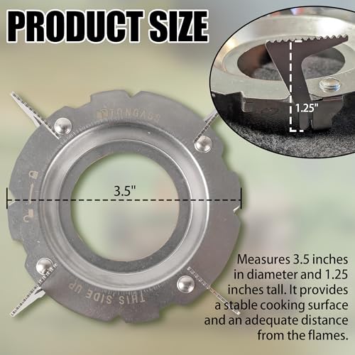 Image of TonGass Camping Stove Pot Support for Jetboil Stove Pot Support