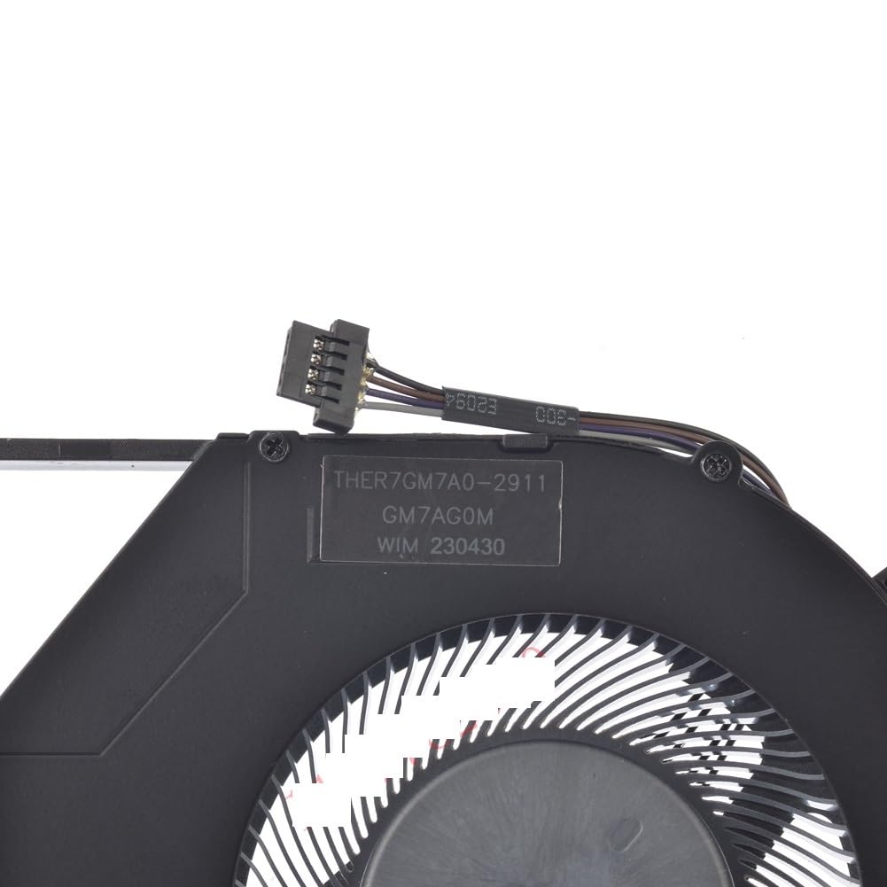 Laptop-Lüfter für Schenker für XMG für Neo 15 Gaming THER7GM7A0-2911 GM7AG0M für WINMA Modell EGC-80111S1-0AH DC5V 2,5 W(2 PCS)
