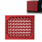 Faceplate for Steam Machine, Custom Front Panel Cover | Gaming Device Appearance Accessory (Red)