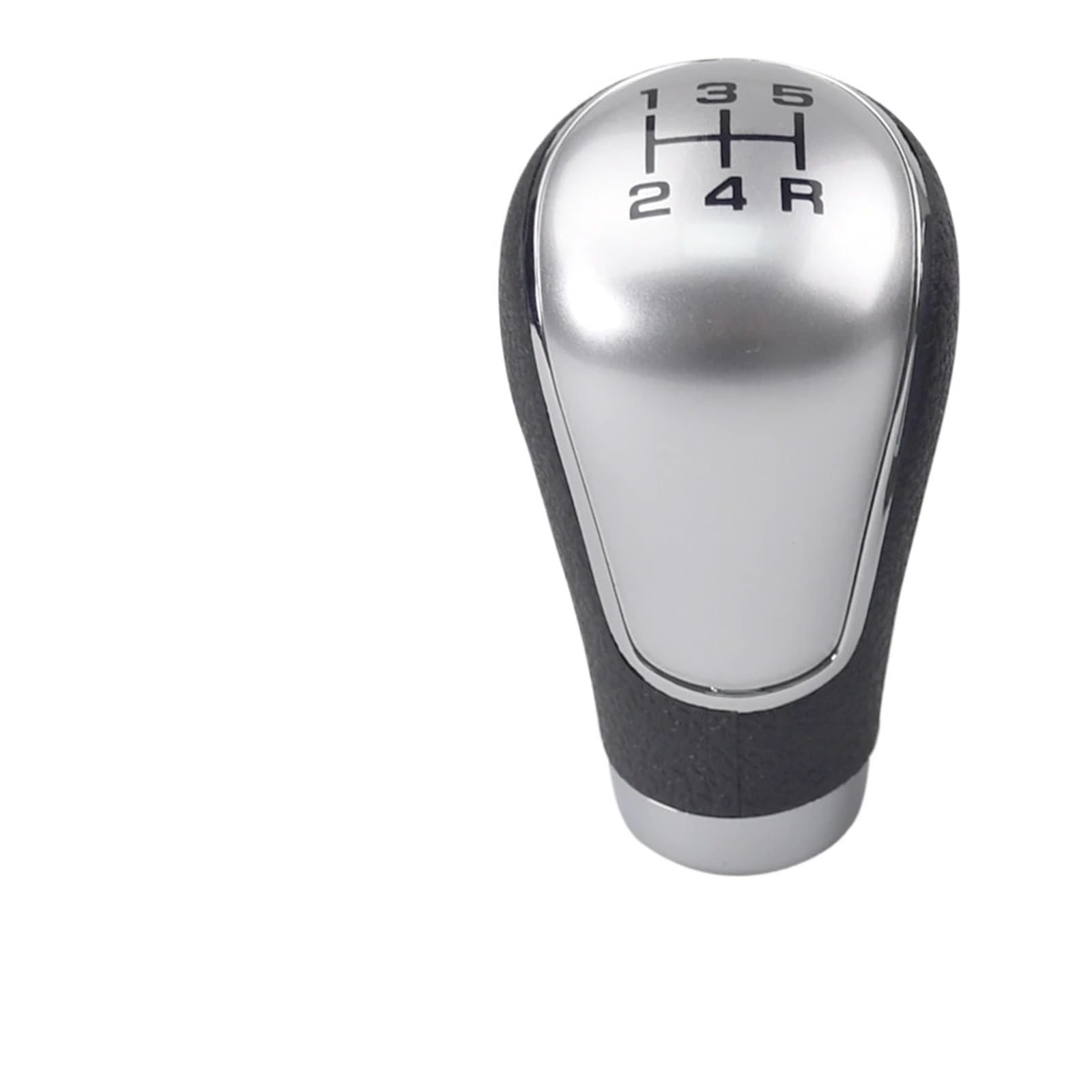 Qmtvfsrh Silver-5R Speed Car Gear Shift Knob For Mazda For 2 For 3 For 323 For 6 For 3 Bk 2004-2012 5/6 Speed Manual Gear Shift Handle Knob(Silver-5R Speed)