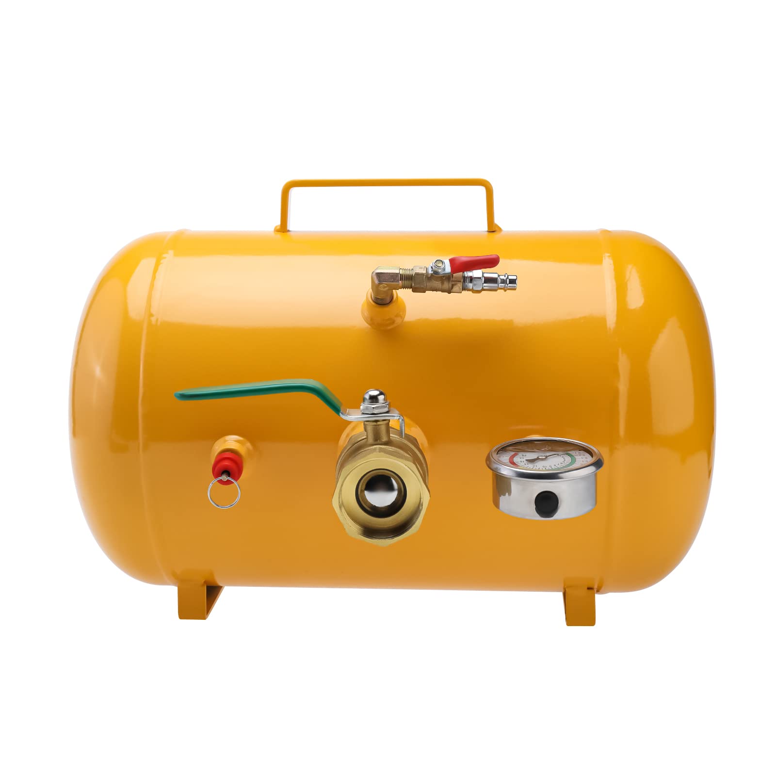 BOOMSTART 20L Tire Inflateur, Booster Perle de Pneu Perle Seater Blaster, Outil de Roue à Outils de Changement de Pneu sans Tube avec jauge pour Les camions de Voitures tracteurs VTT