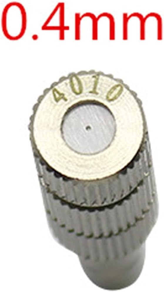 Gardening Irrigation Dripper 5-15bar 0.2~0.6mm Atomization with Nozzle Atomization Micro Nozzle 6mm Slide Lock Quick Connector Garden Irrigation Sprayer 100