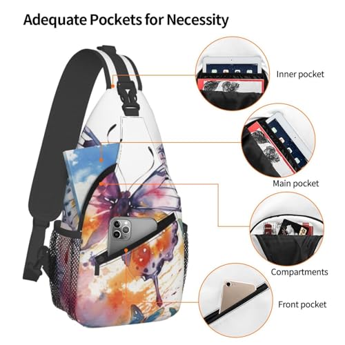 Bolso bandolera pequeño para senderismo unisex miniatura 4