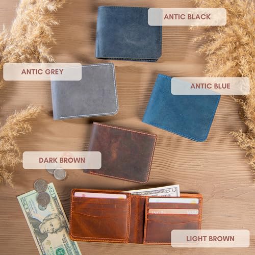 Personalized-Wallet-for-Men-Top-Grain-Leather-Wallet-with-Engraved-Name-initial-Custom-in-5-Colors-6-Designs-Ideal-Gift-for-Husband-Groomsman-Son-Boyfriend-Anniversaries-Christmas-USA