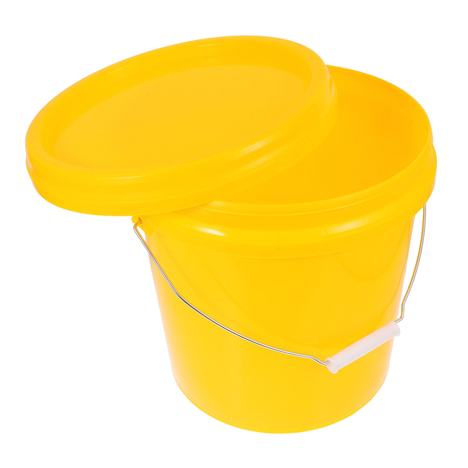 Cubo de Fermentación de 10l Fermentador de Gran Capacidad Tapa Hermética y Asa Conveniente para Proyectos Caseros de Elaboración de Vino y Cerveza