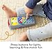 Fisher-Price Baby Learning Toy Laugh & Learn Puppy’s Remote Pretend TV Control with Music & Lights for Developmental Play Infants Ages 6+ Months