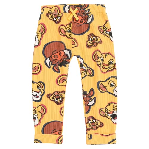 Image of Disney Boys' Loungewear Waffle Knit Sweatshirt and Pants Set for Baby & Kids
