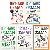 Thursday Murder Club Mysteries Series 1-5 Books Collection Set By Richard Osman