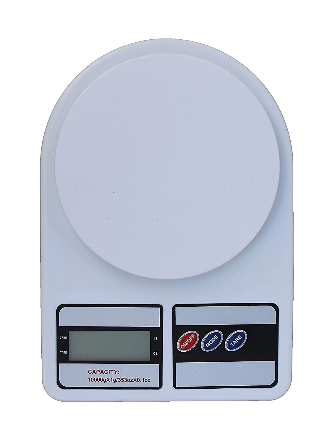BUYERZONE Multipurpose Kitchen Scale Portable LCD Electronic Digital Weighing Scale Food Weight Machine for Diet, Nutrition, Health, Fitness, Baking & Cooking - 3 Gm -10 Kg - with Back Light-image-17