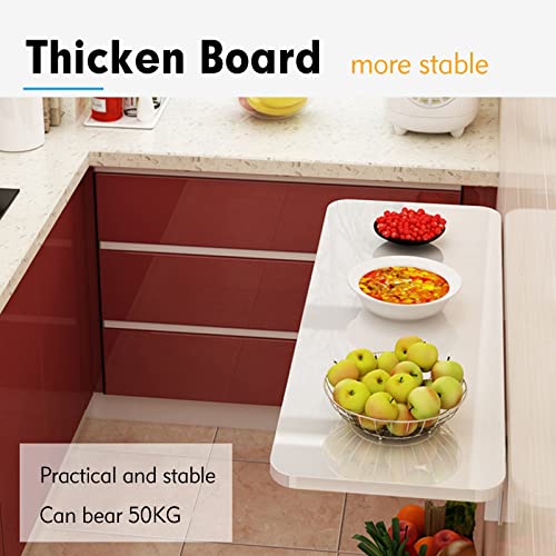 Manque de place ? Table murale rabattable 50x40cm pour optimiser votre studio
