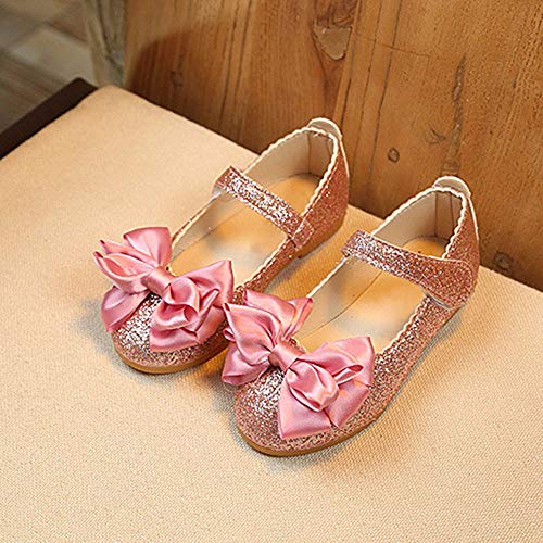 12 Month Old Shoes Girl Children Shoes Princess Bowknot Leather Girl Dance Fashion Nubuck Single Baby Shoes Glittery Shoes Toddler Girls4