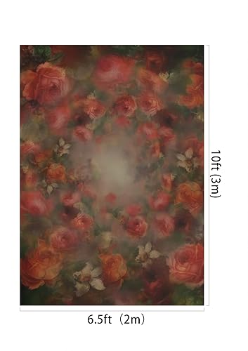 Miniatura 2 de Kate Telón de fondo de rosa de arte fino de 6.5 x 10 pies6.6x9.8 ft, textura Abstarct, fondo de tela impresa digital, accesorios de estudio de