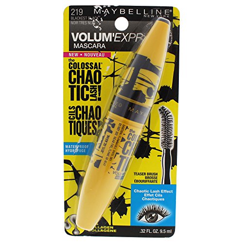 Maybelline New York Volum'Express the Colossal Chaotic Lash Mascara 0.32 Fluid Ounce