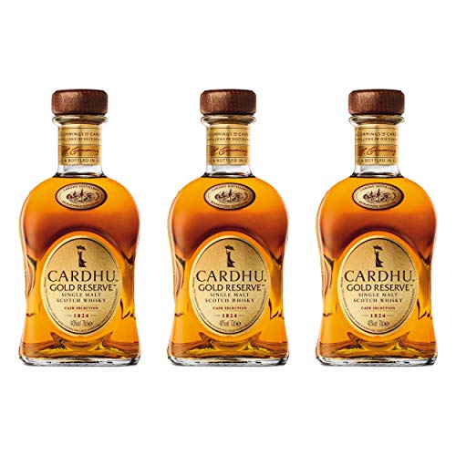 Cardhu 715226 Gold Reserve, 3 Unidades, Single Malt, Whisky, Scotch, Alcohol, Alokoholgetränk,...