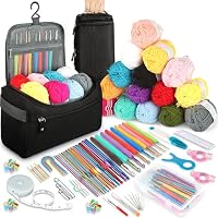 TOSUTO Kits de Ganchillo para Adultos Principiantes,Juego de