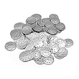 fantasy coins amazon 3/4 de pulgada de diámetro. The Turkish Emporium - 100 Monedas de cobre danza del Vientre, Plata