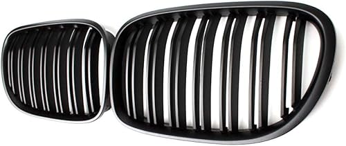 Miniatura 2 de XinYu Carcyling - Rejilla de parachoques delantero para BMW 7-Series F01 F02 740i 745i 750i 2009-2015 (negro mate)
