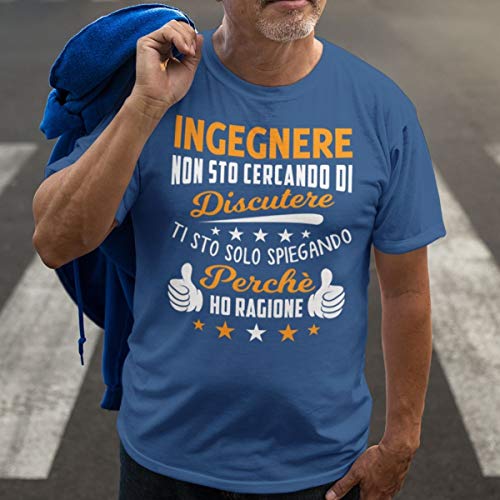 Vulfire Maglietta Uomo Ingnegnere Non STO cercando...