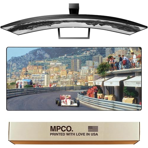 Monaco GP Racing Gaming Desk Pad