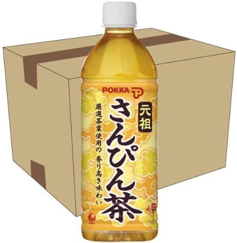 Okinawa Pokka products tea (jasmine tea) 500mlX24 pcs it sets