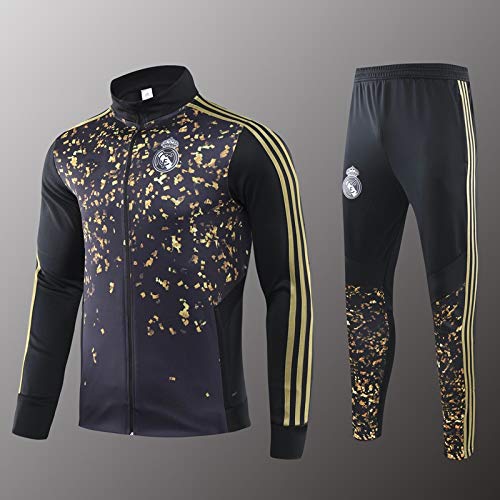 LQRYJDZ Traje de Entrenamiento de fútbol Real Madrid Club Equipo de la...
