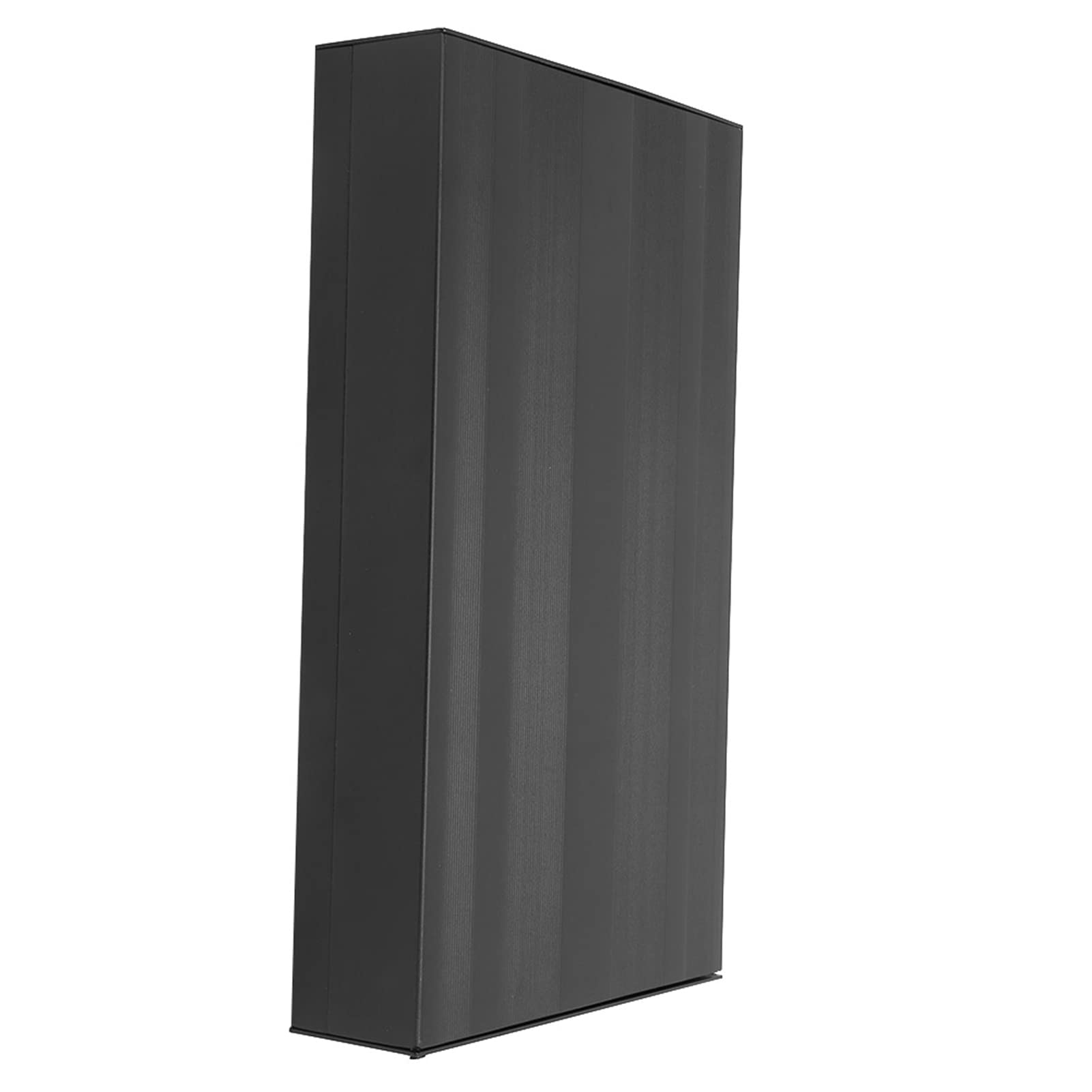 Wysokiej Jakości Aluminiowe Pudełko na Płytki Drukowane Trwała Obudowa Elektroniczna Projektu dla Projektów Matowa czerń 50 * 178 * 300mm