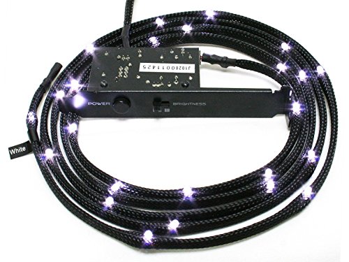 Nzxt CB-LED10-WT Kit LED da 1 m, Bianco