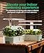 LetPot LPH-Air Hydroponics Growing System Kits, APP & WiFi Controlled Smart Indoor Garden with Adjustable 24W Grow Light Full Spectrum, 10 Pods Planter Indoor Gardening for Gifts, Kitchen, Vegetable