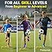 Tekkerlab Soccer Training Dice - Kids Juggling Training Equipment - Boosts Touch, Agility & Coordination - Stocking Stuffer - Soccer Gifts for Boys & Girls
